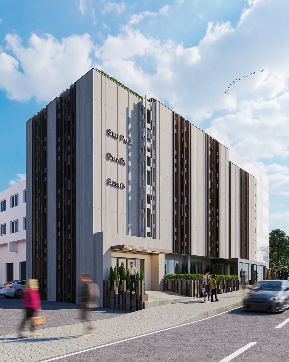 Office Building Reconstruction image